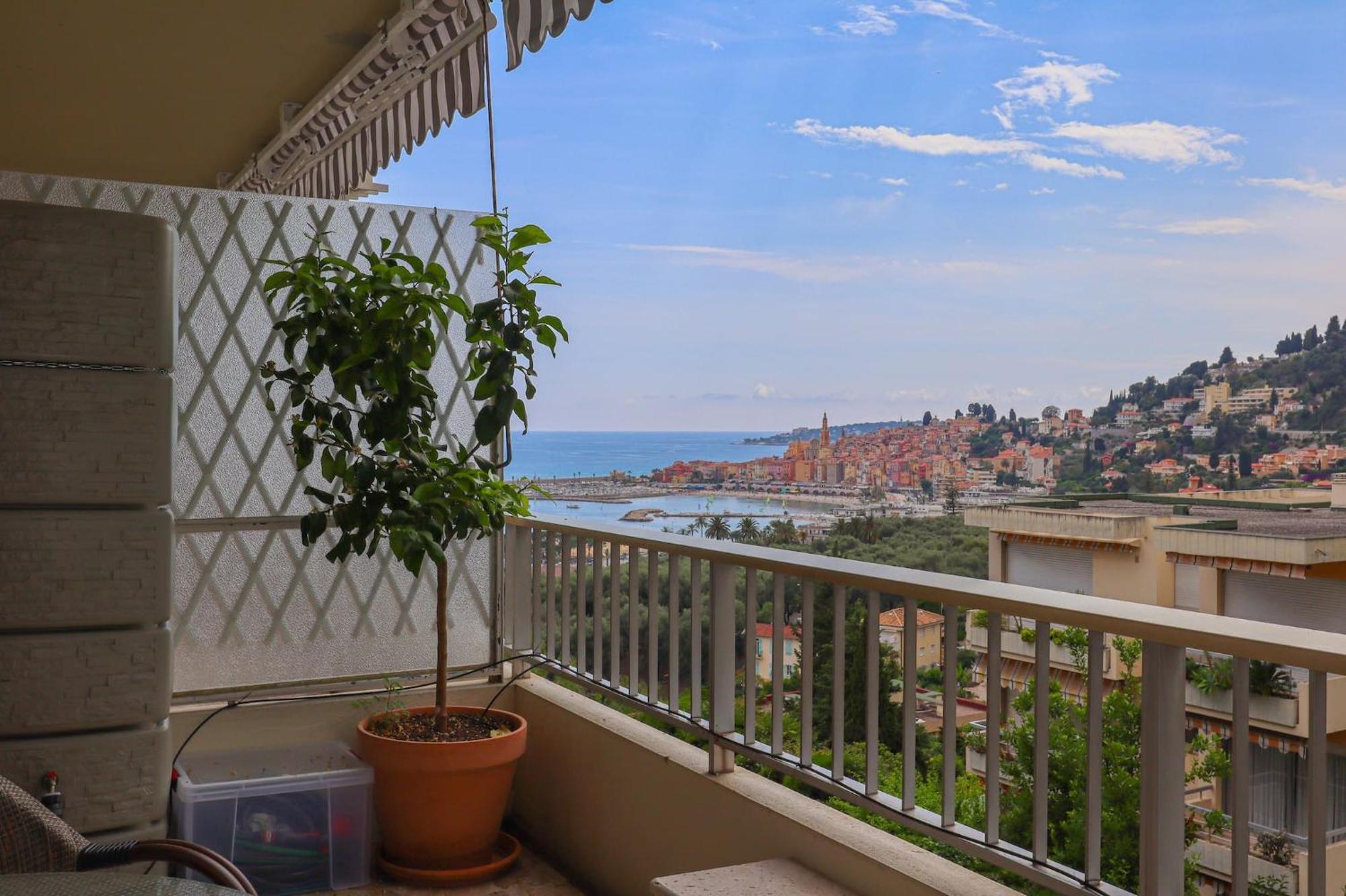 « La Grande Residence » Vue Mer, Piscine Menton Dış mekan fotoğraf