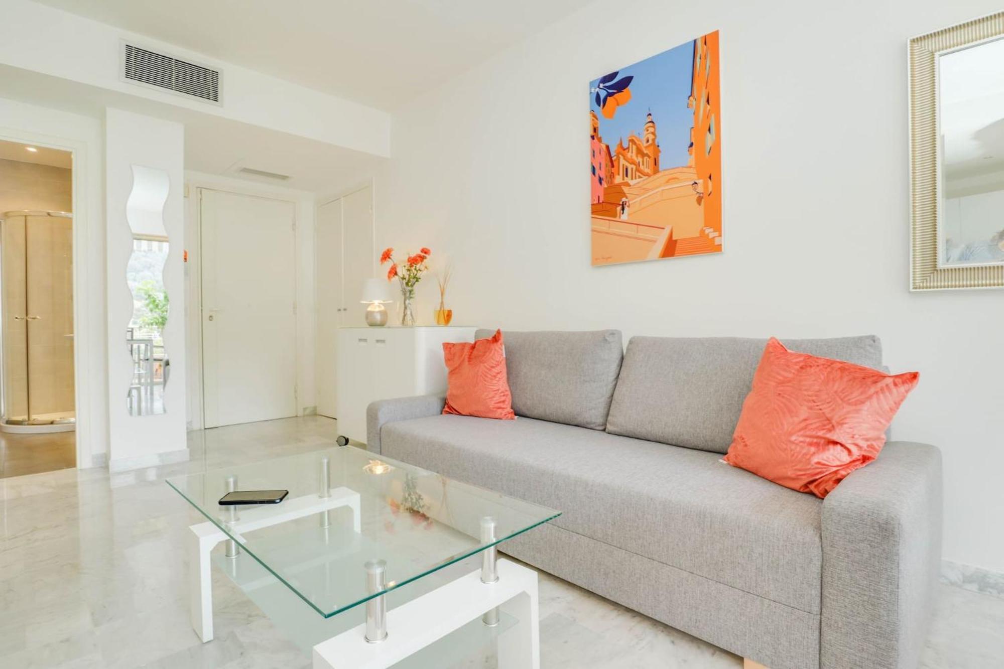 « La Grande Residence » Vue Mer, Piscine Menton Dış mekan fotoğraf